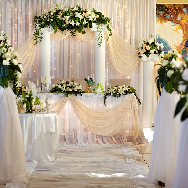 Украшение залов на свадьбу — недорогое оформление своими руками