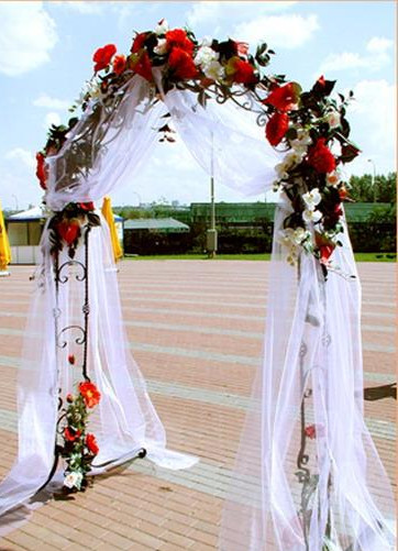 Свадебная Арка из цветов своими руками: Идеи и пошаговая инструкция с фото